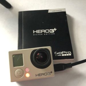 GoPro Hero 3+ with waterproof case and tripod